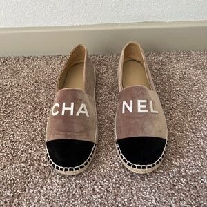 Chanel Suede Espadrilles